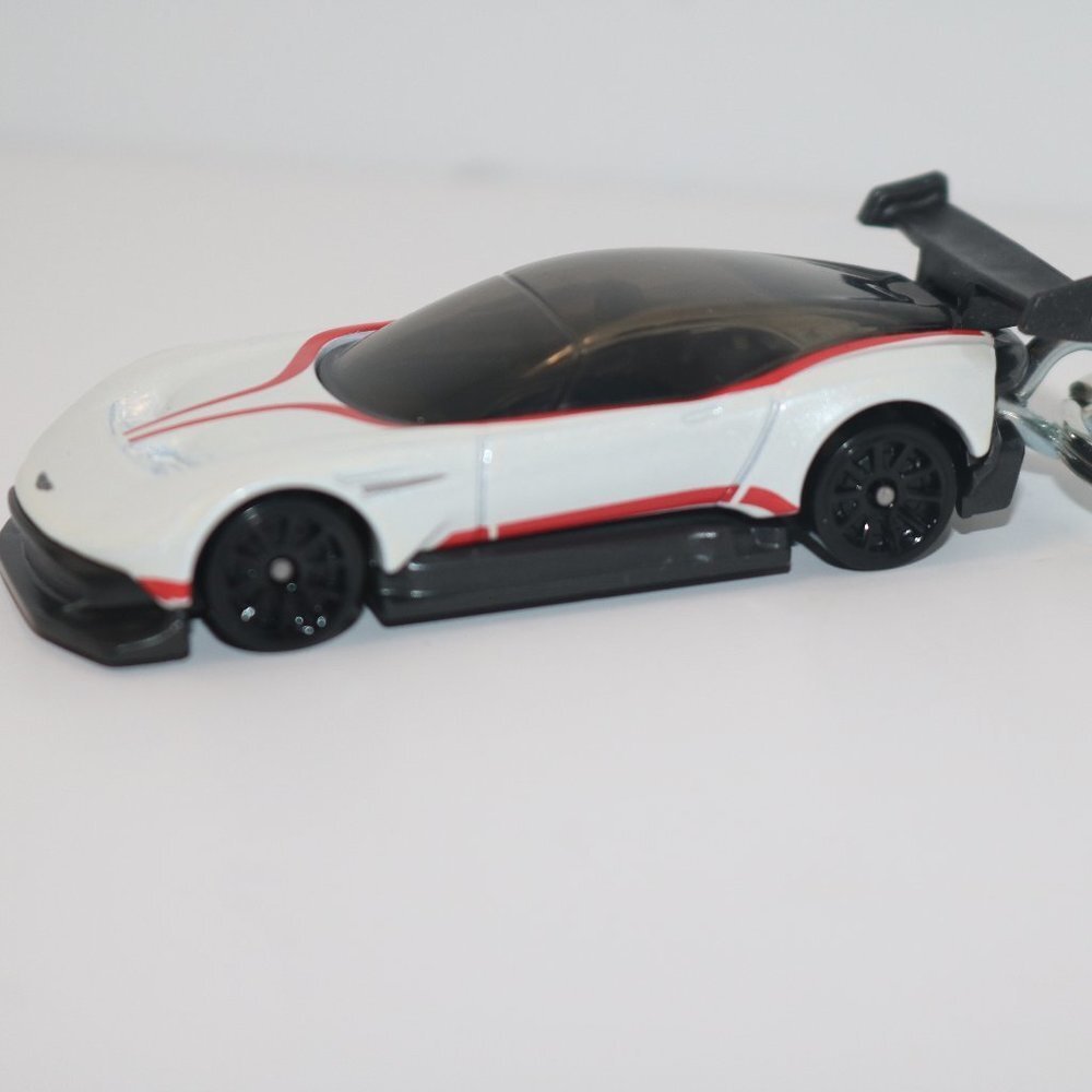 Hot Wheels Factory Fresh Aston Martin Vulcan CUSTOM keychain